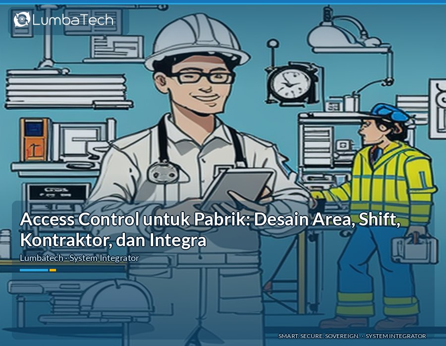 Access Control untuk Pabrik: Desain Area, Shift, Kontraktor, dan Integrasi HRIS