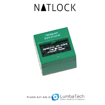 Emergency Break Glass Hijau | Akses Kontrol