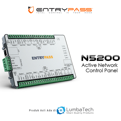 ENTRYPASS N5200 Access Controller | Active Network Control Panel