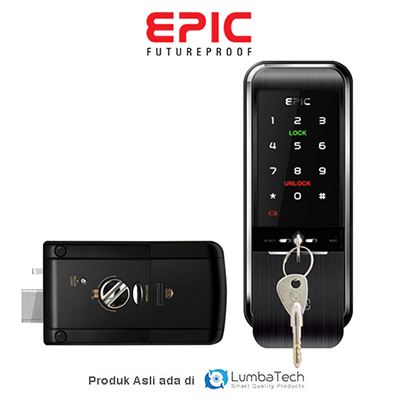 EPIC Kunci Digital Lock RIM Triplex 3 Way