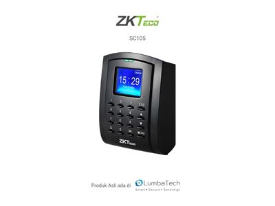 ZKTeco SC105 Akses Kontrol | Pin, Sidik Jari, Kartu