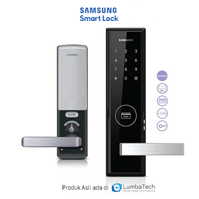 Samsung Smart Lock SHS-DH525 | Pin, RFID Card, Kunci Manual & Bluetooth
