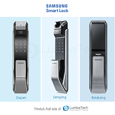 Samsung Smart Lock SHS-P718 | Sidik Jari, Pin, RFID Card & Kunci Manual