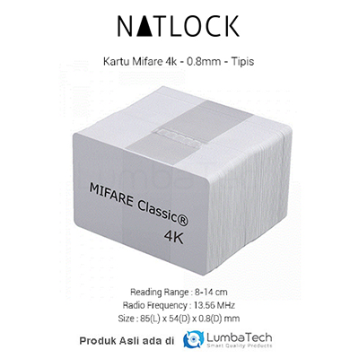 Kartu RFID Mifare 13.56MHz 4K